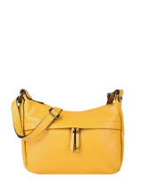 Sac Bandouliere Caviar Cuir Milano Jaune caviar CA20075N