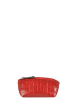 Portemonnee Croco Leder Milano Rood croco CR95015N