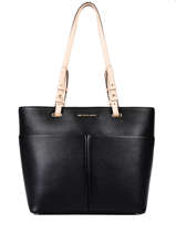 Shoppingtas Bedford Leder Michael kors Zwart bedford S9GBFT2L