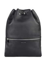 Sac  Dos Oslo Cuir Nathan baume Noir nathan 37