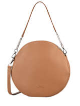 Sac Port paule Anna Cuir Nathan baume Marron nathan 9