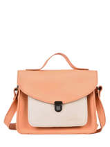 Sac Bandoulire Cupcake Cuir Paul marius Orange cup cake GEORGCUP