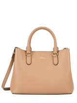 Sac Polochon Dryden Cuir Lauren ralph lauren Beige dryden 31775153