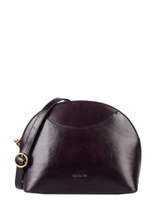 Sac Bandoulire Appoline Cuir Nat et nin Rouge vintage APPOLINE