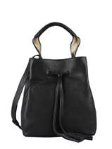 Sac Bourse Mini Saxo D Light Cuir Gerard darel Noir d light A440