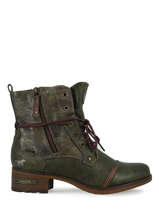 Enkellaarsjes Mustang Groen women 1229508