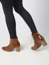 Bottines en cuir en cuir-GABOR-vue-porte