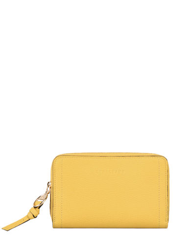 Longchamp Mailbox Portefeuille Jaune