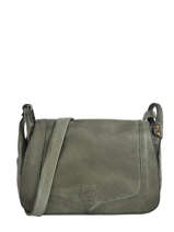 Sac Bandoulire Cow Cuir Basilic pepper Vert cow BCOW15