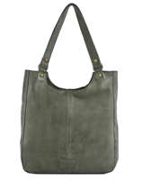 Sac Shopping Cow Cuir Basilic pepper Vert cow AM04243