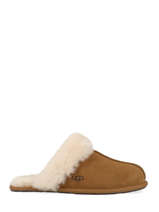 Scuffette Ii Pantoffels Uit Leder Ugg Bruin women 1106872