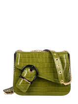 Sac Bandoulire Adle Croco Cuir Lancel adele A10757