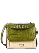 Sac Rabat M Ninon Croco Cuir Lancel ninon A10930
