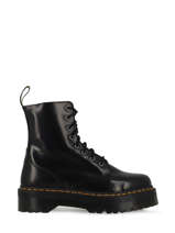 Boots Jadon Semelles Compenses Cuir Dr martens Noir women 15265001