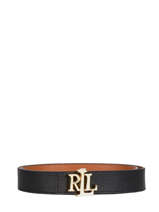 Ceinture Femme Rversible Cuir Lauren ralph lauren Noir elmswood 12754803