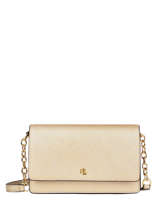 Cross Body Tas Winston Saffiano Leder Lauren ralph lauren Bruin crosshatch 31802429