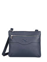 Cross Body Tas Polo Leder Nathan baume Blauw n city 7