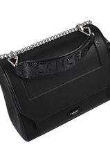 Poigne Amovible Ninon Python Lancel Noir ninon A10539-vue-porte