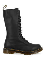 Bottes 1b99 Virginia En Cuir Dr martens Noir unisex 11820008