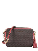 Cross Body Tas Jet Set Item Michael kors Rood jet set F8GF5M2B