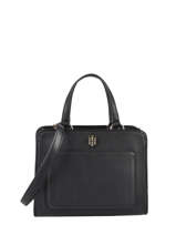 Sac Port Main Th City Tommy hilfiger Noir th city AW08519