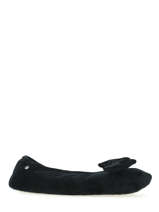Chaussons Isotoner Noir women 95810