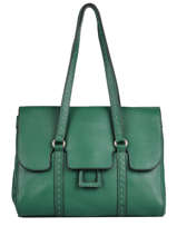 Sac Shopping Tradition Cuir Etrier Vert tradition EHER27