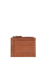 Porte-cartes Arthur Cuir Arthur & aston Marron johany 271