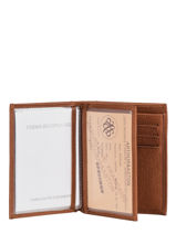Portefeuille Arthur Leder Arthur & aston Bruin johany 800-vue-porte