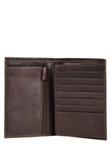 Portefeuille Arthur Cuir Arthur et aston Marron arthur 805-vue-porte