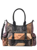 Sac Shopping Dark Phoenix Desigual Marron dark phoeni 20WAXP67