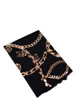 Echarpe Femme Guess Chain Guess Noir accessoires 8469MOD0