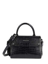 Sac Bandoulire K Ikon Croco Cuir Karl lagerfeld Noir k ikon 206W3081