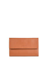 Portefeuille Foulonn Pia Leder Lancaster Bruin foulonne pm 22