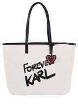 Cabas Karl Forever Karl lagerfeld Beige karl forever 206W3198