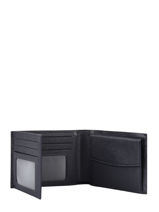 Portefeuille Cuir Hexagona Noir confort 467636-vue-porte