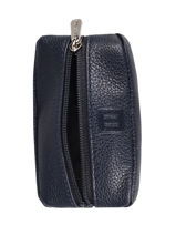 Porte Monnaie Cuir Hexagona Bleu confort 461031-vue-porte