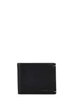 Portefeuille Antique Avery Leder Burkely Zwart antique avery 56