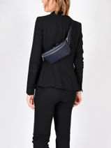 Sac Banane N City Derby Cuir Nathan baume Bleu n city 23-vue-porte
