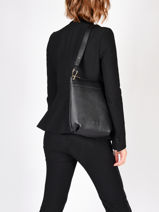 Sac Bandouli�re Tiki Mini Cuir Nathan baume Noir victoria N1910586-vue-porte