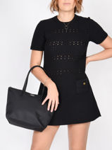 Sac Bandoulire L.12.12 Concept Lacoste Noir l.12.12 concept 18SAXP46-vue-porte