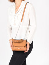 Sac  Main S Ninon Cuir Lancel Marron ninon A09221-vue-porte