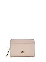 Portemonnee Leder Michael kors Roze money pieces F9GF6Z1L