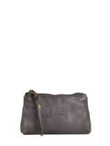 Porte-monnaie Cuir Basilic pepper Gris cow BCOW93