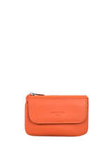 Porte-clefs Cuir Hexagona Orange confort 467626