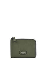 Porte-monnaie Zipp Ninon Cuir Lancel Vert ninon A09976