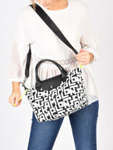 Longchamp Le pliage lgp Handtas Veelkleurig-vue-porte