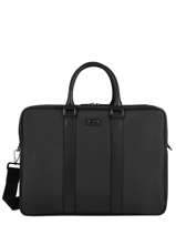 Porte-documents 1 Compartiment + Pc 15'' Azzaro Noir lasso AZ706648