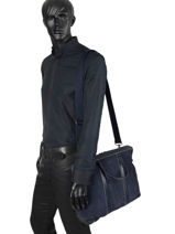 Documententas Foures Blauw equipage V539-vue-porte