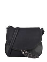 Sac Bandoulire Pompon Miniprix Noir pompon F305
